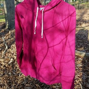 ON fuchsia lightweight hoodie